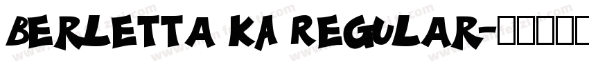 berletta KA Regular字体转换